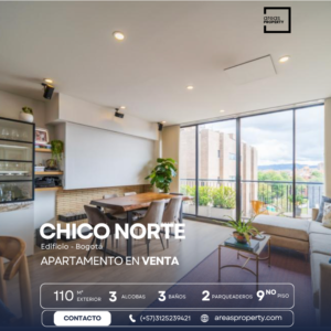Apartamento en Venta en Chicó Norte Calle 92 (110 m²)