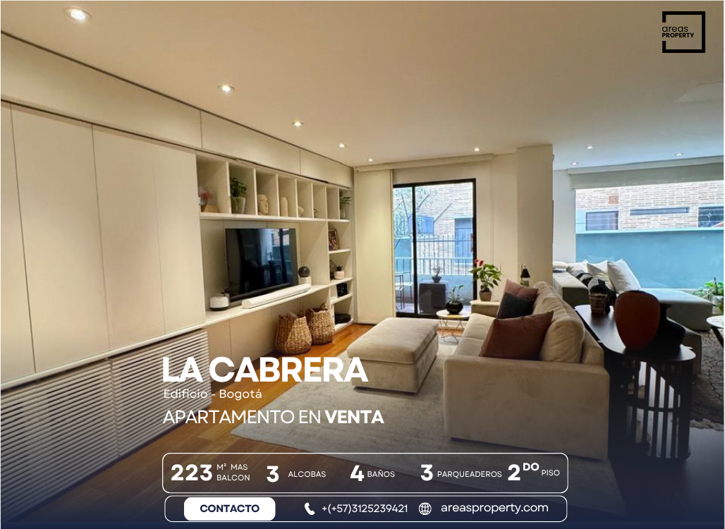 Apartamento en Venta en La Cabrera (223 m²)