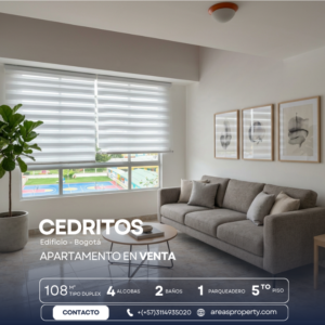 Apartamento Dúplex en Venta en Cedritos (108 m²)