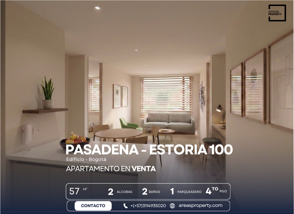 Apartamento en Venta en Pasadena Bogotá (57 m²)