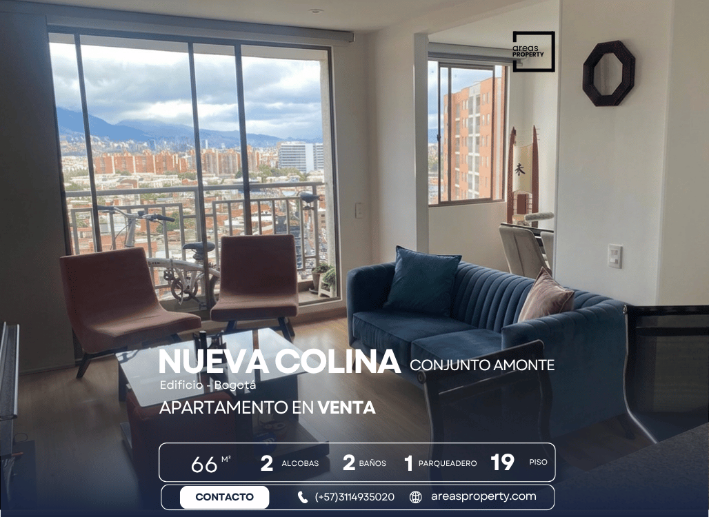 Apartamento Piso 19 con Estudio en Nueva Colina - Amonte