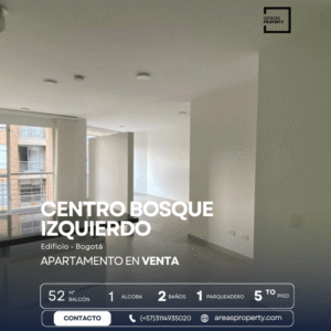 Apartamento 52 m² Bosque Izquierdo Centro de Bogotá