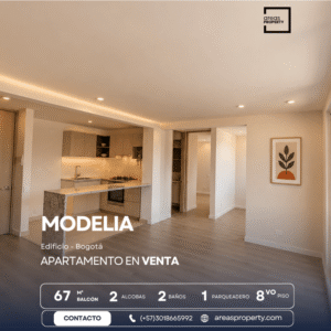 Apartamento Para Estrenar de 67 m² en Venta Modelia