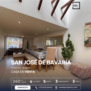 Casa en Venta con Deck en San José de Bavaria (260 m²)