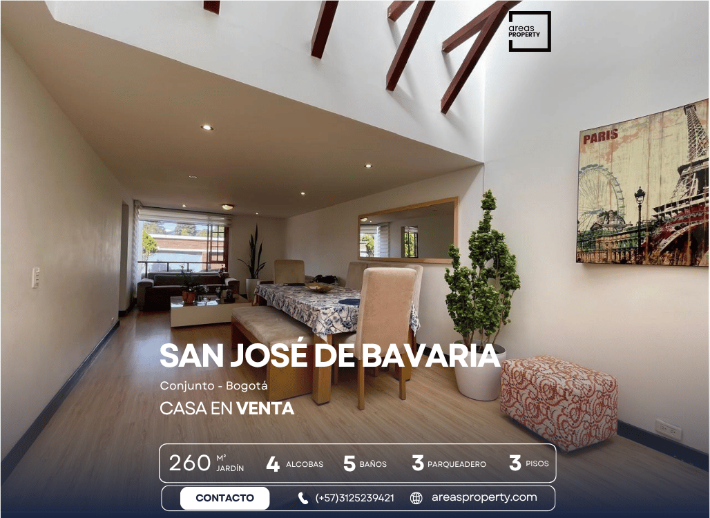 Casa en Venta con Deck en San José de Bavaria (260 m²)