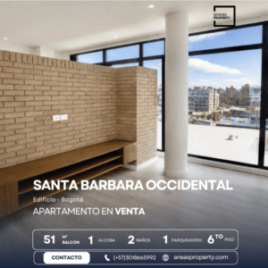 Apartamento de 51 m² en Venta Santa Bárbara Occidental
